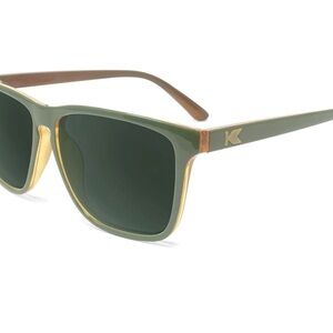 Stylish Green and Gold Sunglasses
